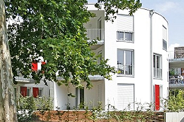 Stadtvilla an der Karlsburg, 15 Wohnungen mit Tiefgarage, Karlsruhe-Durlach, Badener Strasse 2a
