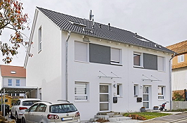 4 Doppelhaushälften, Ettlingen, Jahnstrasse-Mittelbergstrasse