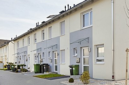 21 Reihenhäuser + Tiefgarage, Ettlingen, Kiefernweg 74-78