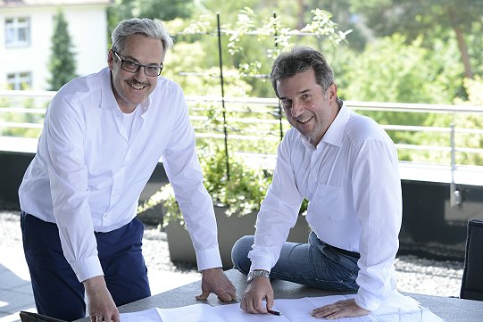 Unsere Geschäftsführung: Klaus Göhl und Willy Kolarsch